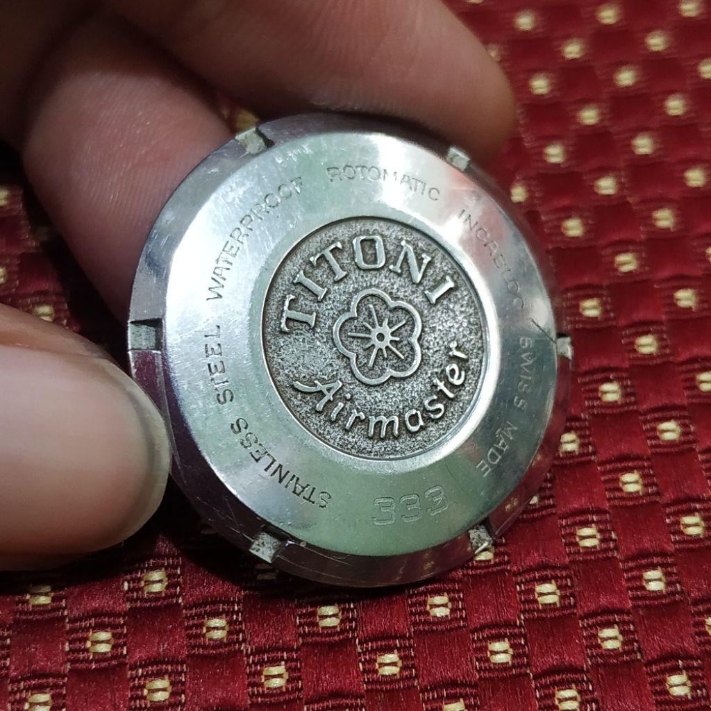 part jam tangan case back titoni airmaster