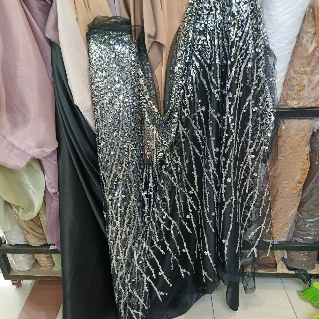Kain Tille Tulle Payet Sequin / Payet Sequin / Kain Tile Squin Jupiter