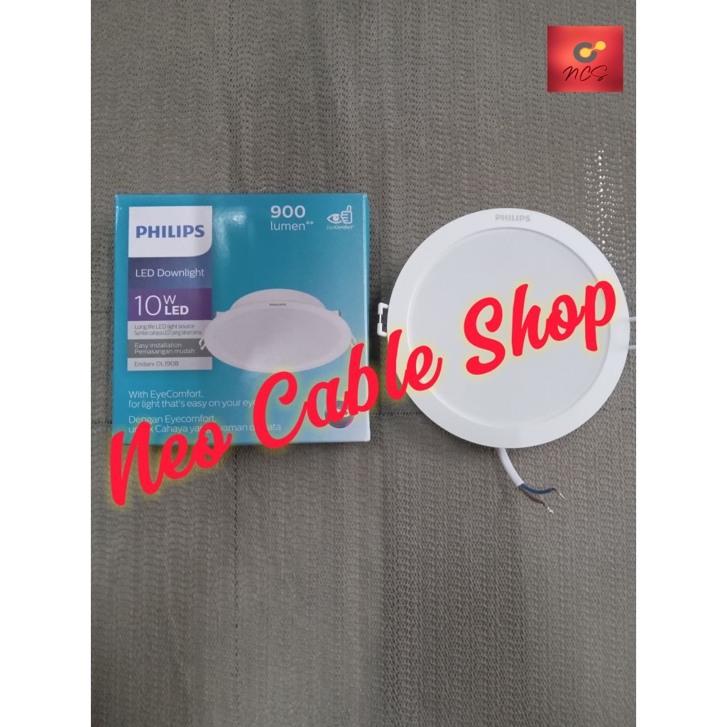 DL190B Eridani Downlight Philips 10W 10Watt