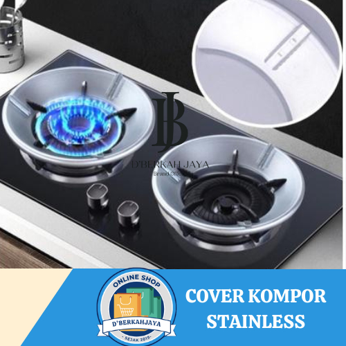 D'BERKAHJAYA - Cover Kompor Alas Tatakan Hemat Energi OVEN Tutup Portable / Cover Pelindung Api Komp