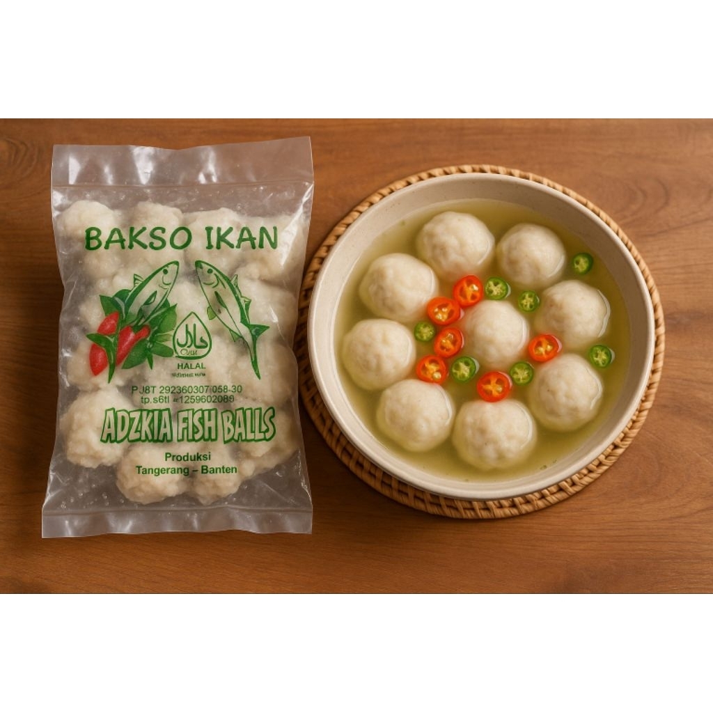 Bakso ikan malimping 260gr