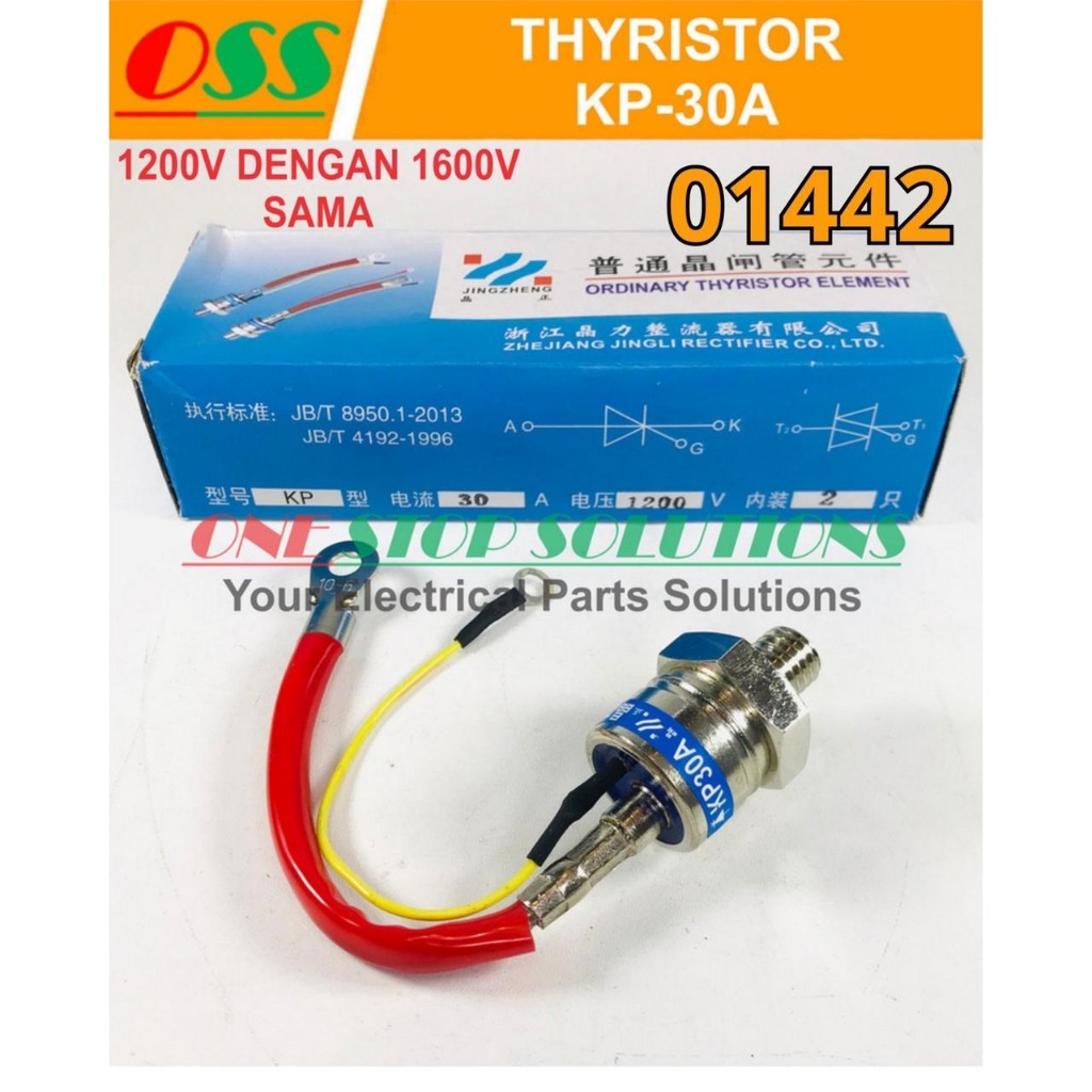 THYRISTOR KP-30A KP 30A SCR 30A 1200V 1600V DIODA DIODE ACR