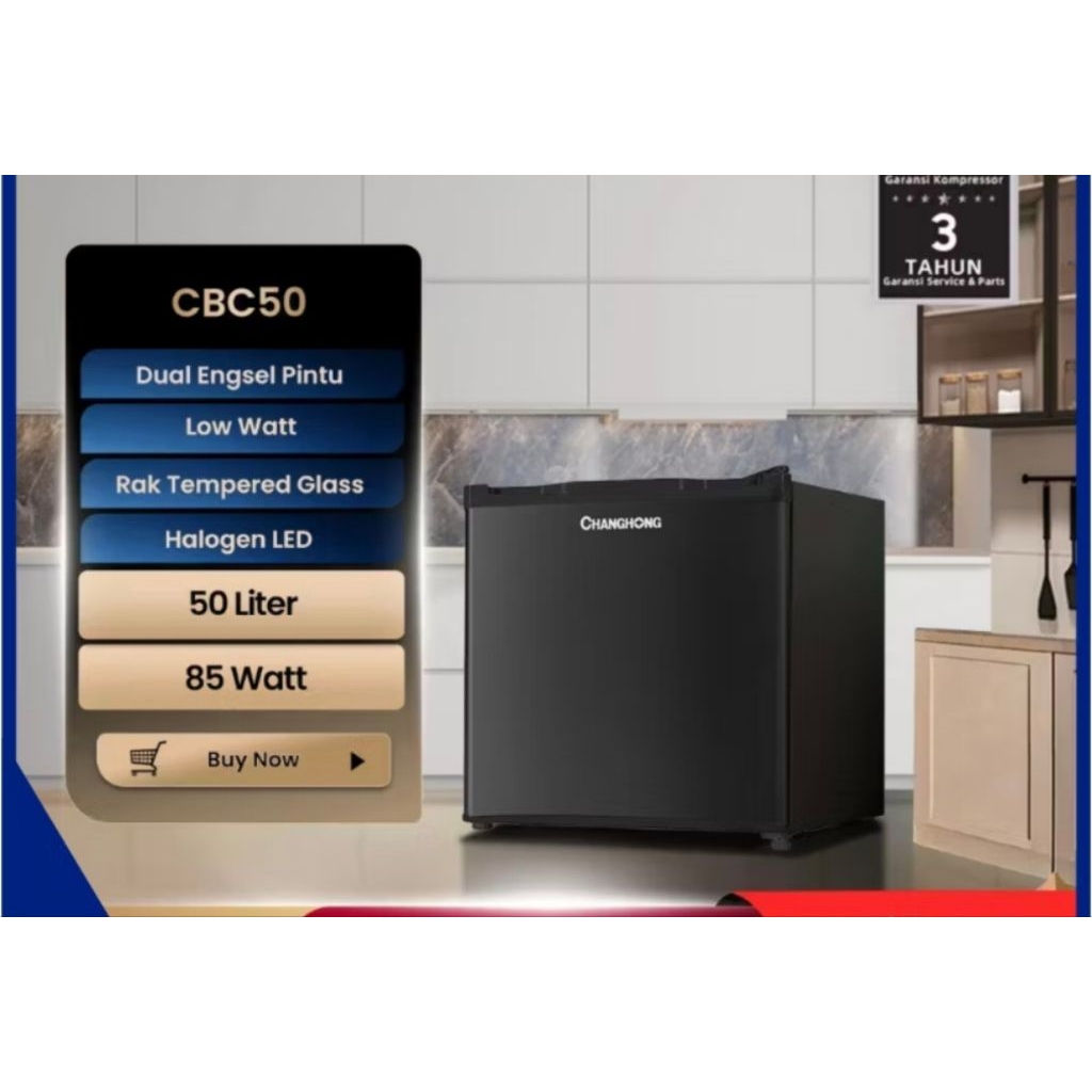 kulkas Changhong CBC-50/kulkas Changhong minibar