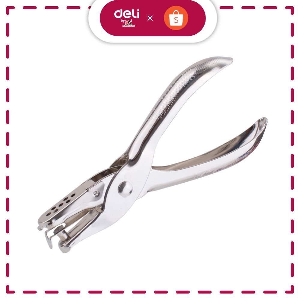 

Deli Pembolong kertas 1 lubang 8 lembar 6mm 1pcs E0114