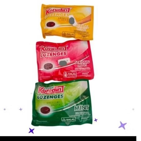 

Permen konidin lozenges 6 butir @ 2.5grVarian - mint - strong mint - herbal mint