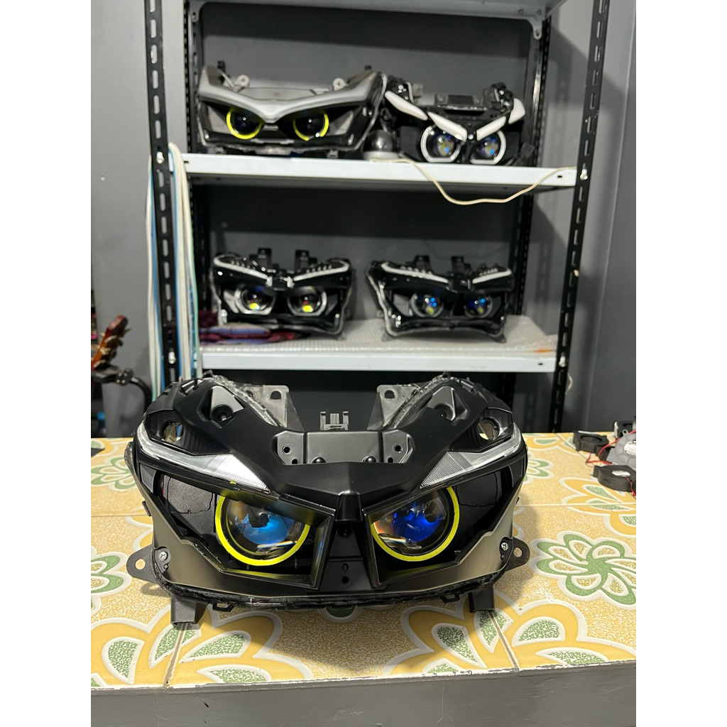 PROJI BILED AES TURBO SE EXEPERINCE 60WATT DEVIL RGB VARIO LED OLD SEPAKET REFLEKTOR