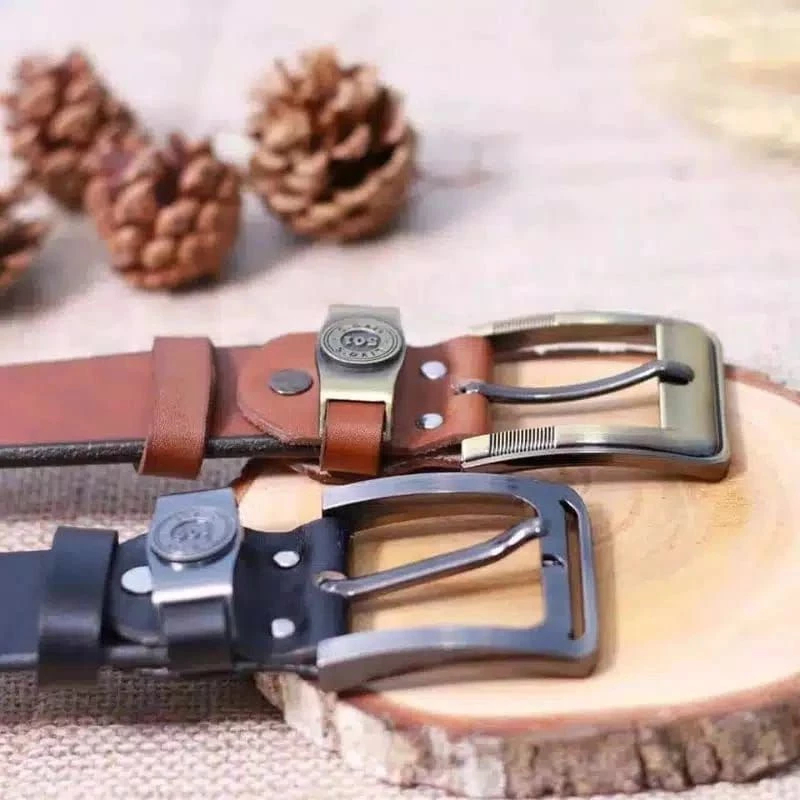 Ikat Pinggang Kulit Asli/Ikat Pinggang pria/Bahan Kulit Sapi Asli