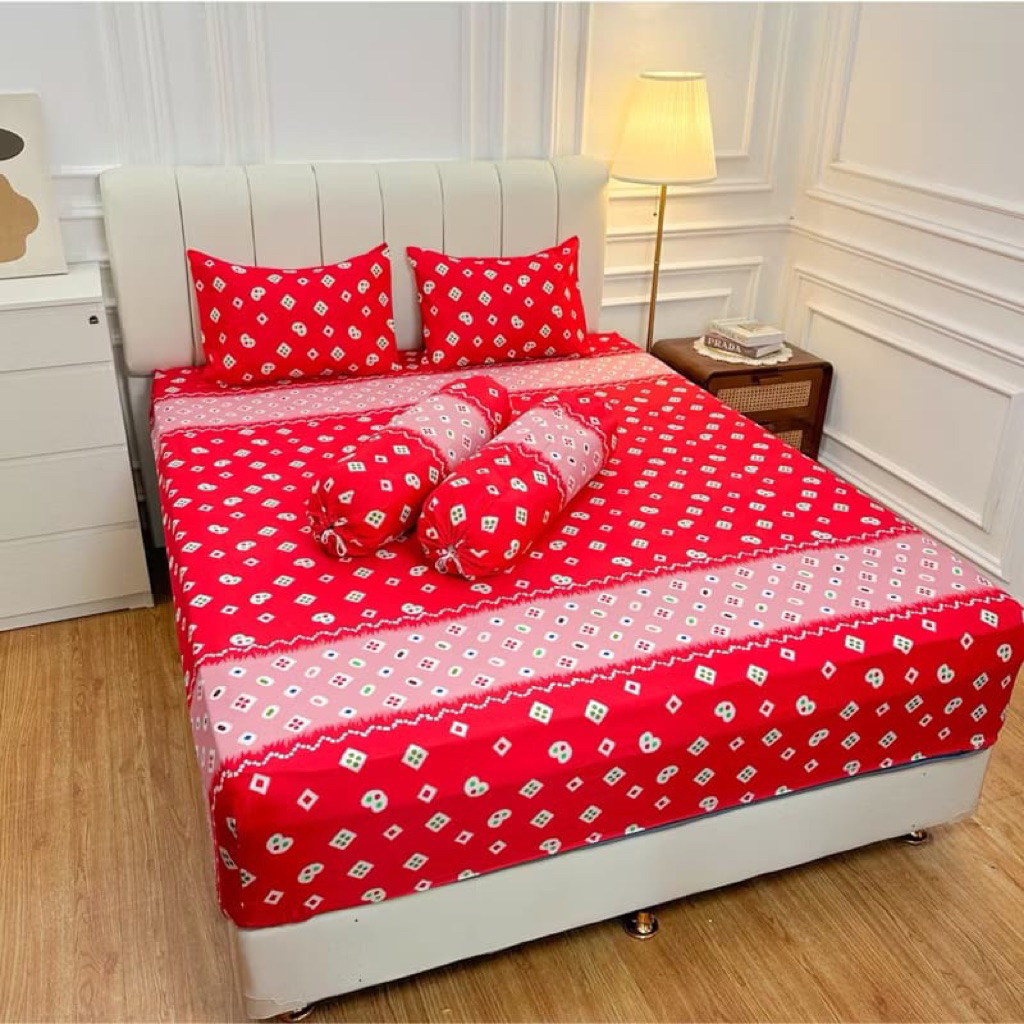 sprei batik jumputan tinggi 20 120x200