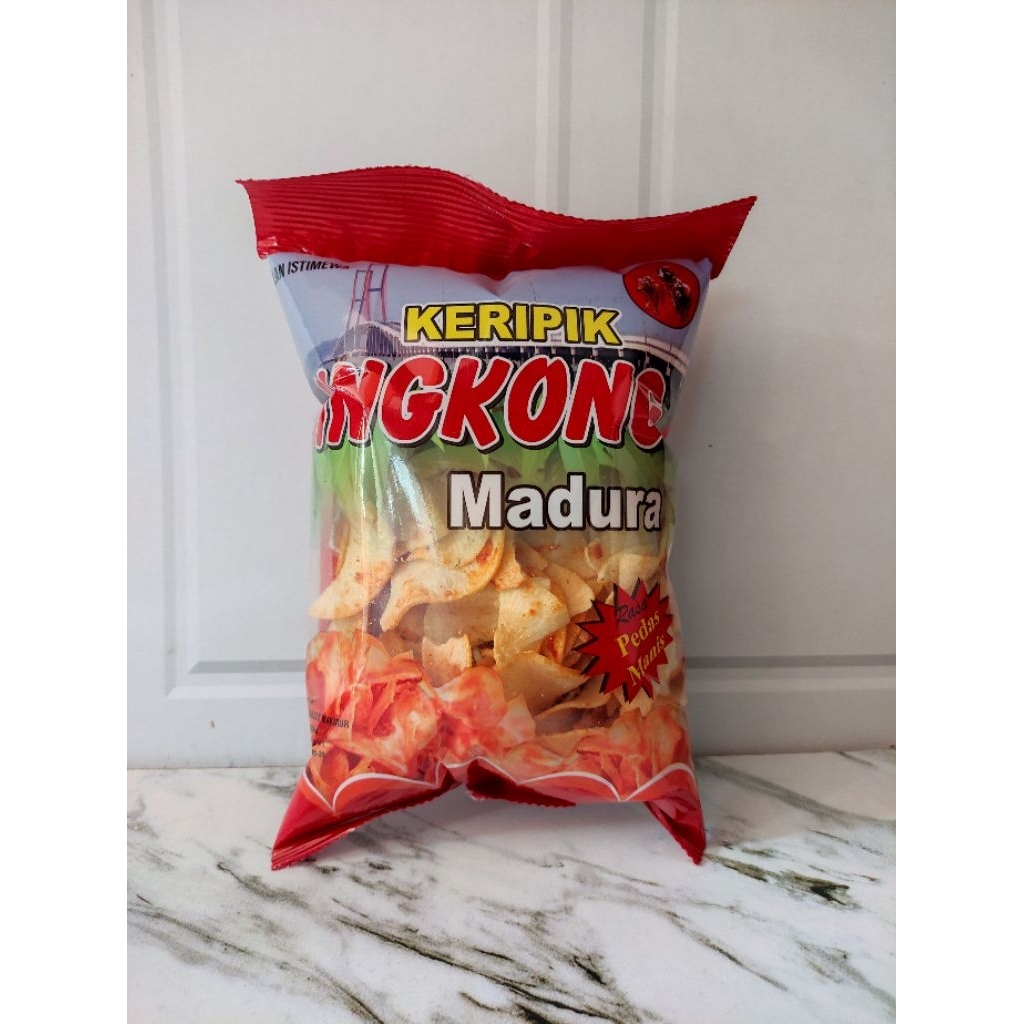 150 gr Keripik Singkong Khas Madura Asli Pedas Manis Gurih Renyah