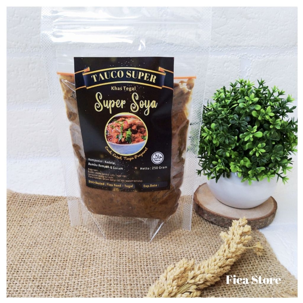 TAUCO Super khas TEGAL 250 GRAM "SUPER SOYA" || Bumbu Utama Sambal Soto Tauco Khas Tegal || Tauco En