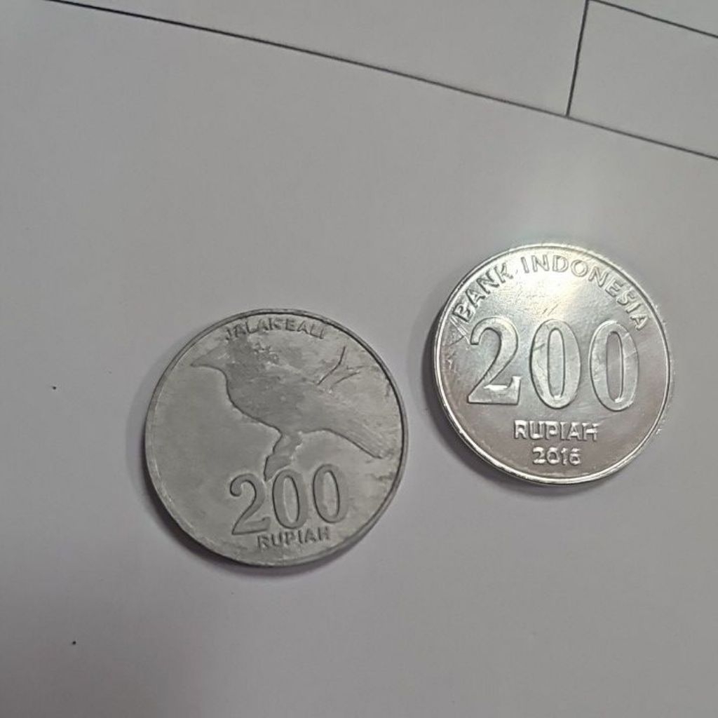 KOIN 200 RUPIAH ALBINO Collector Edition