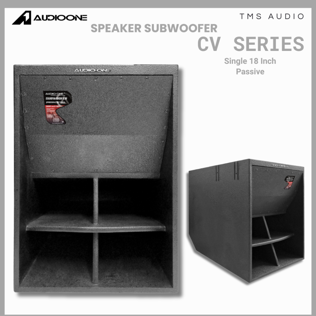 Subwoofer 18 Inch Pasif AUDIO ONE CV 118 Single Speaker Cerwin Vega AB36 Sound System Original I TMS