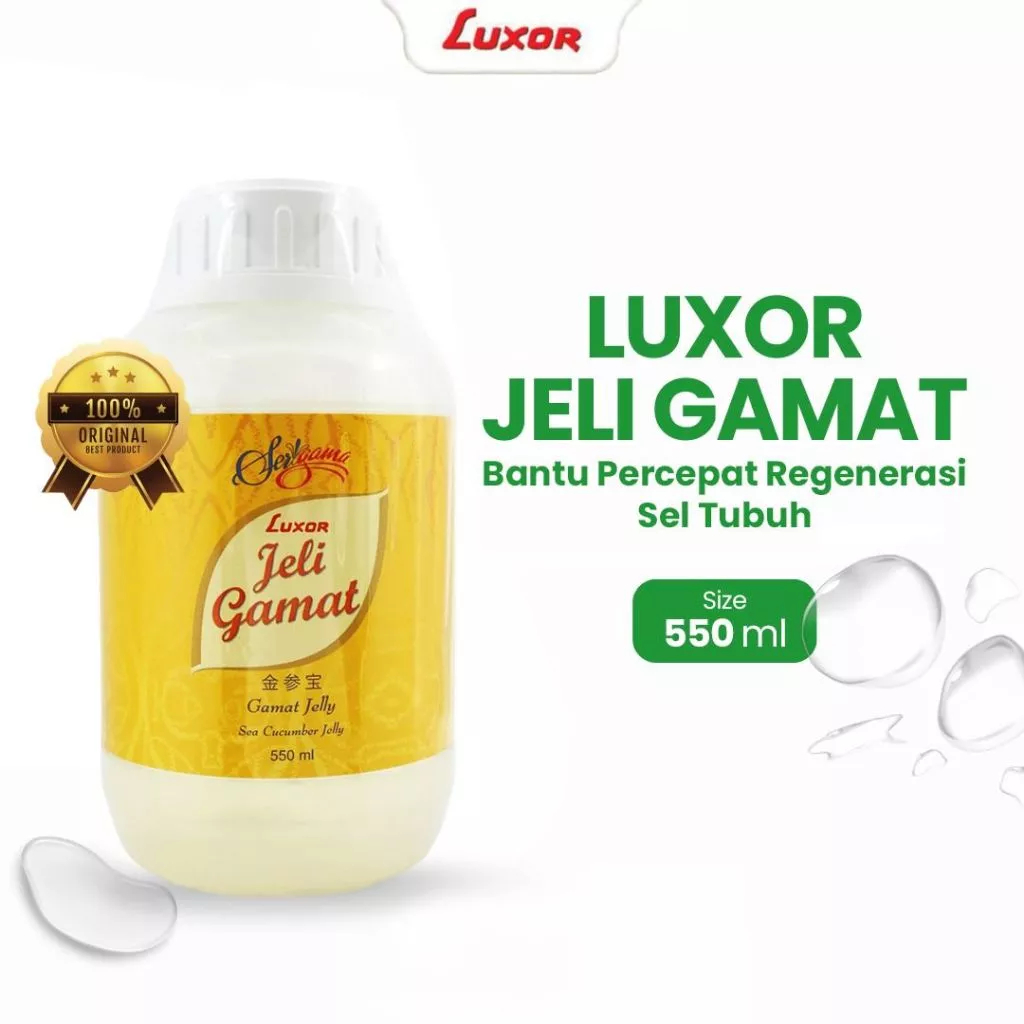JELLY GAMAT CAIR LUXOR 550ml jelly gamat teripang emas Luxor original