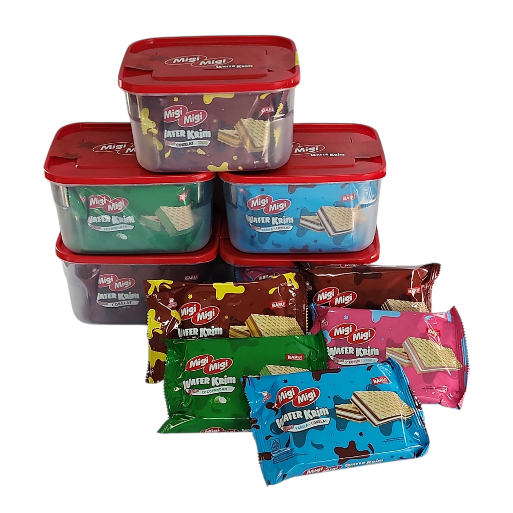 

Migi Migi Wafer Krim TOPLES - Isi 5 bks
