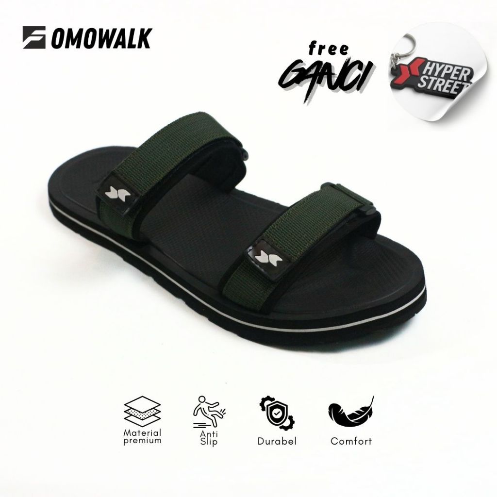 Hyperstreet Sandal Gunung Pria Terrawalk Upper Ban 2 Uk 39-43
