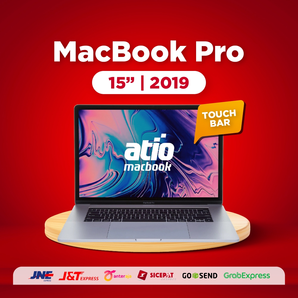MACBOOK PRO 2019 TOUCBAR 15 INCH RAM 16Gb 32GB i7/i9 SSD 512 GB SECOND