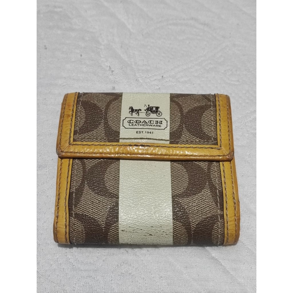 dompet coach Lipat signature vintage