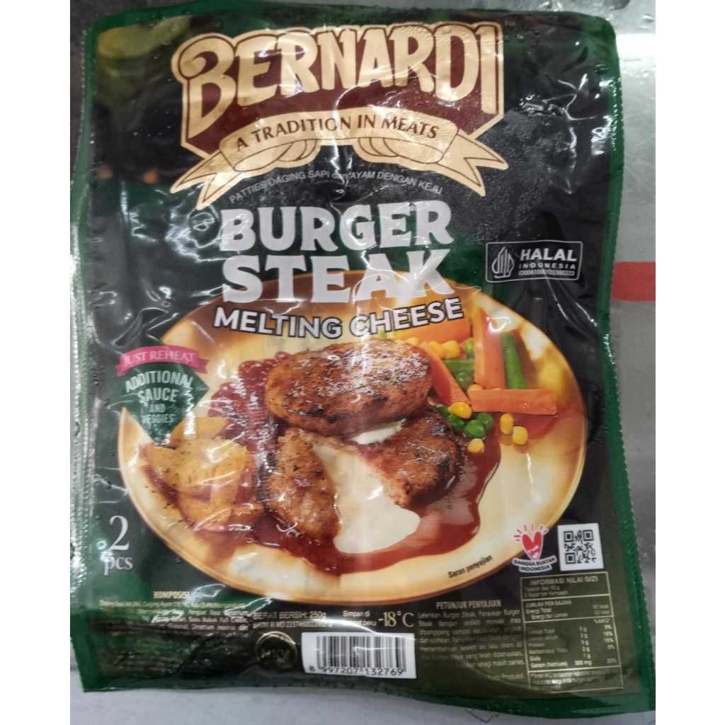 

Bernardi Burger Steak Melt Cheese 250 GR