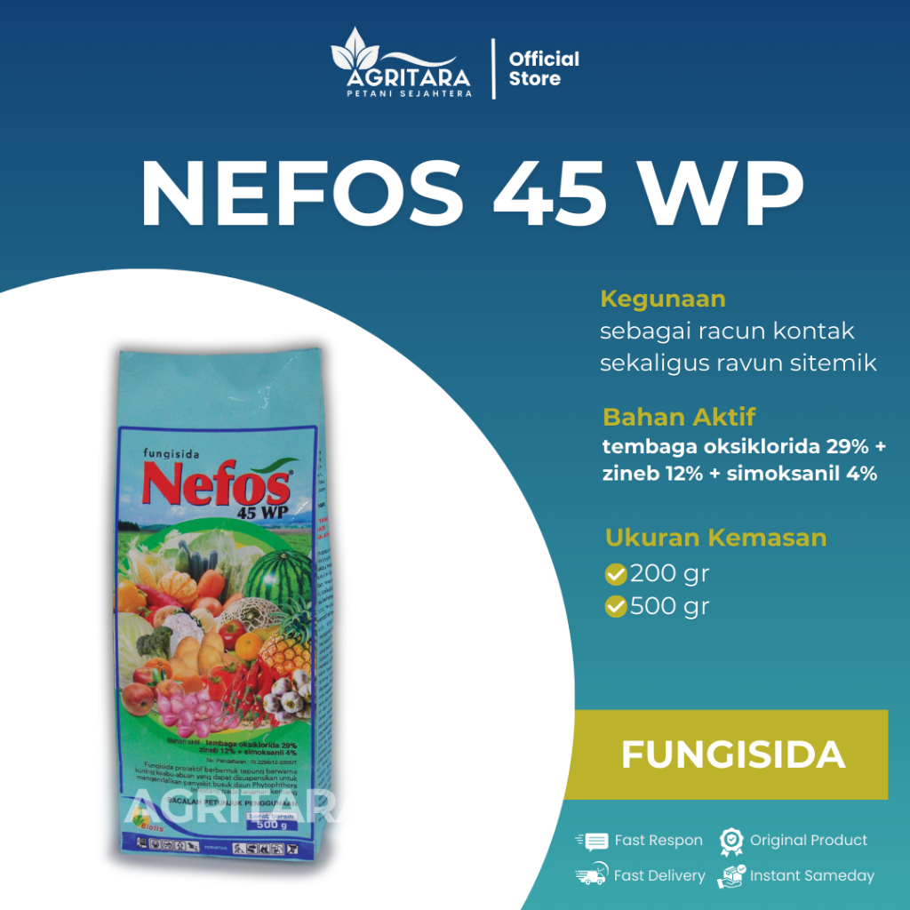 Fungisida NEFOS 500 Gram
