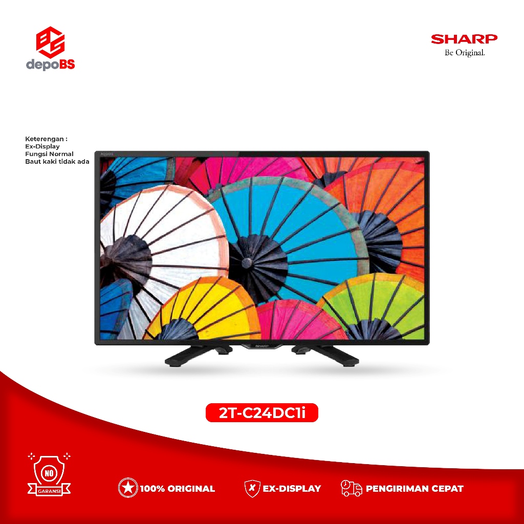 [EX-DISPLAY] TV Digital 2T-C24DC1i TV 24 Inci HD