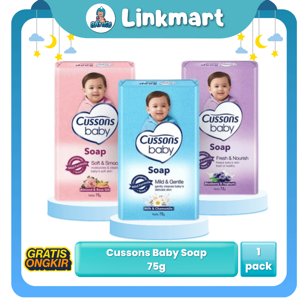 SABUN BATANG CUSSON BABY SHOP 75G
