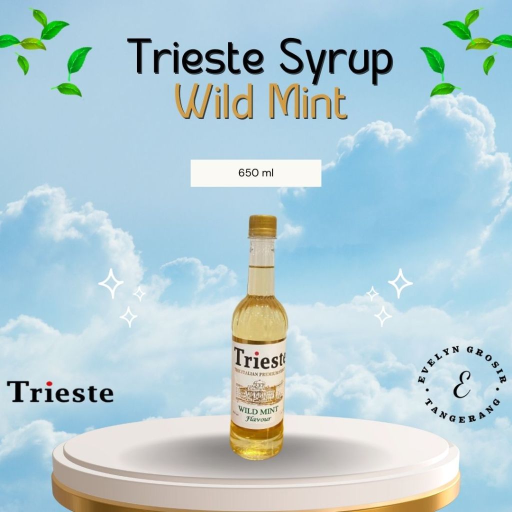 

Trieste Syrup Wild Mint 650 ml - Trieste Sirup Wild Mint