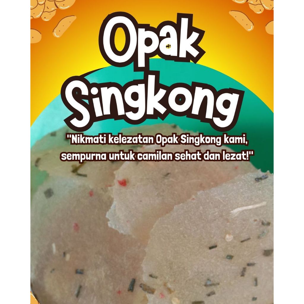 OPAK SINGKONG Khas banyumas Gurih Renyah 250 Gram