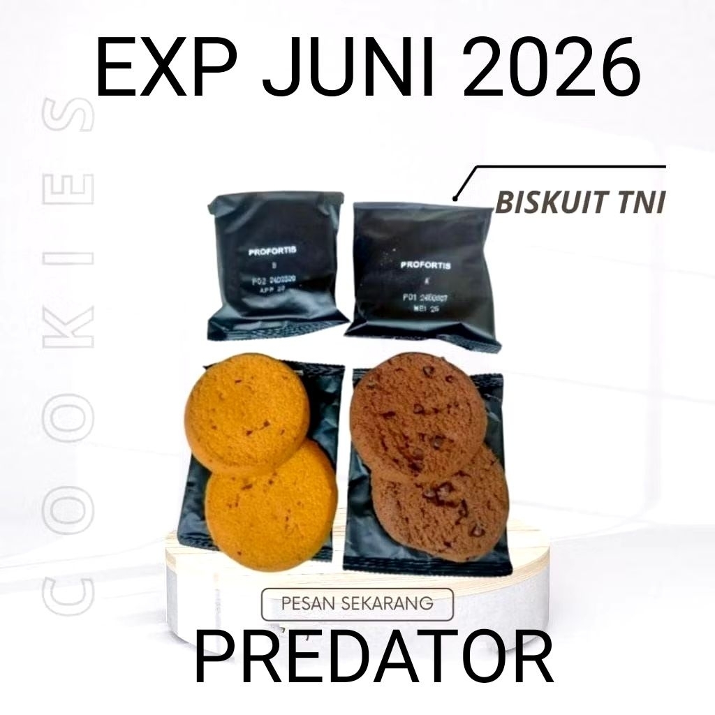 PROFORTIS BISKUIT COKIES EXP JUNI 2026