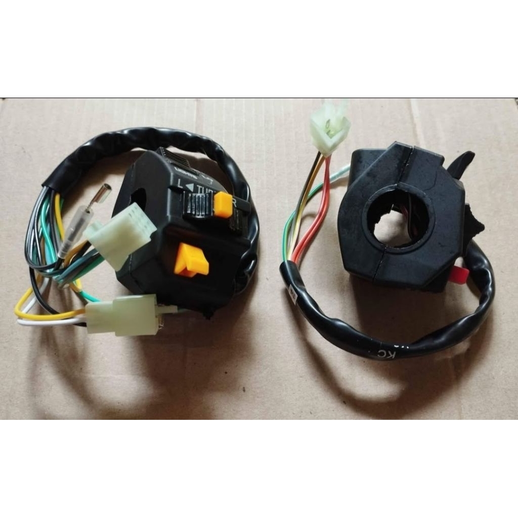 Saklar Holder Komplit Kanan Kiri Satria 2Tak Tornado Shogun Kebo