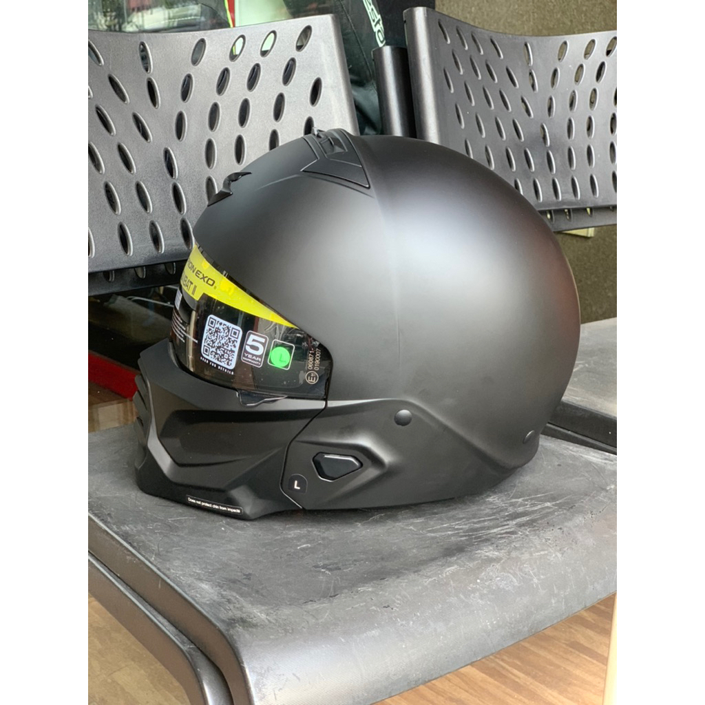 SCORPION EXO COMBAT MATT BLACK