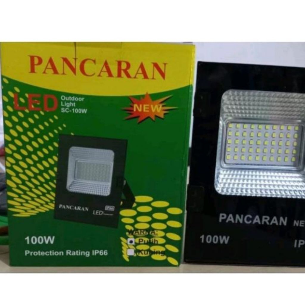 Lampu Tembak Lampu Sorot LED Kap Sorot Jalan 100 Watt Pancaran