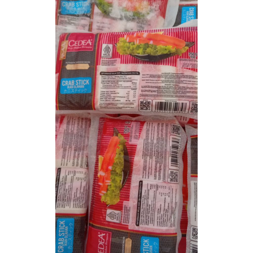 

CEDEA CRAB STICK 250gm