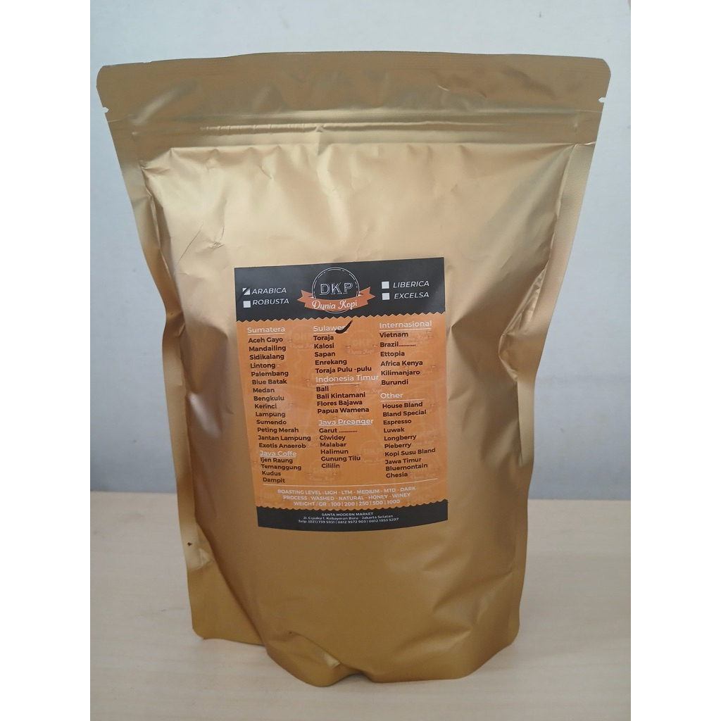 KOPI ARABIKA TORAJA 100% Asli tanpa campuran