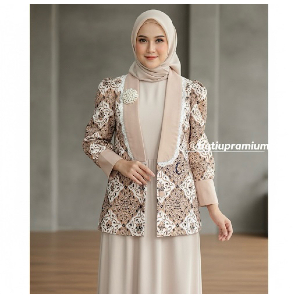 ATASAN BATIK NUSANTARA | outer wanita batik katun