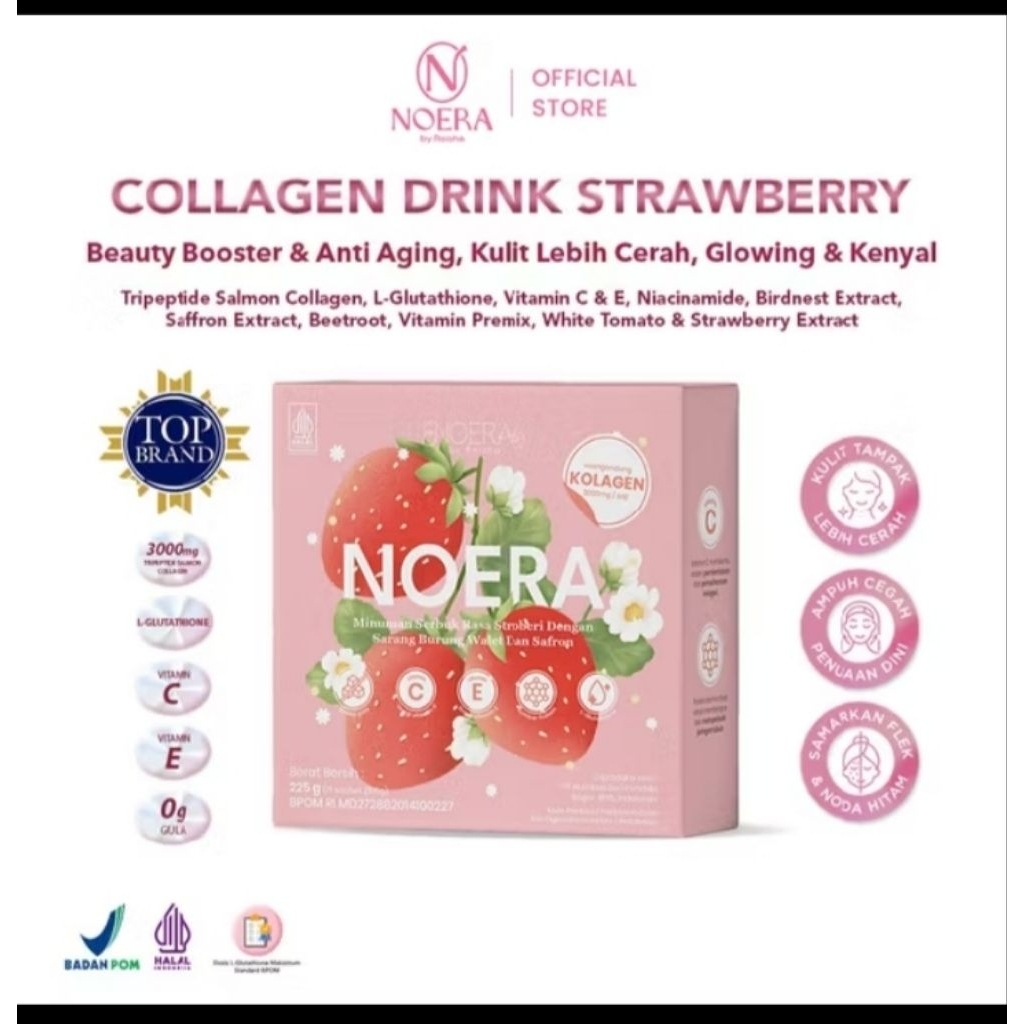 Noera Collagen Drink strawberry