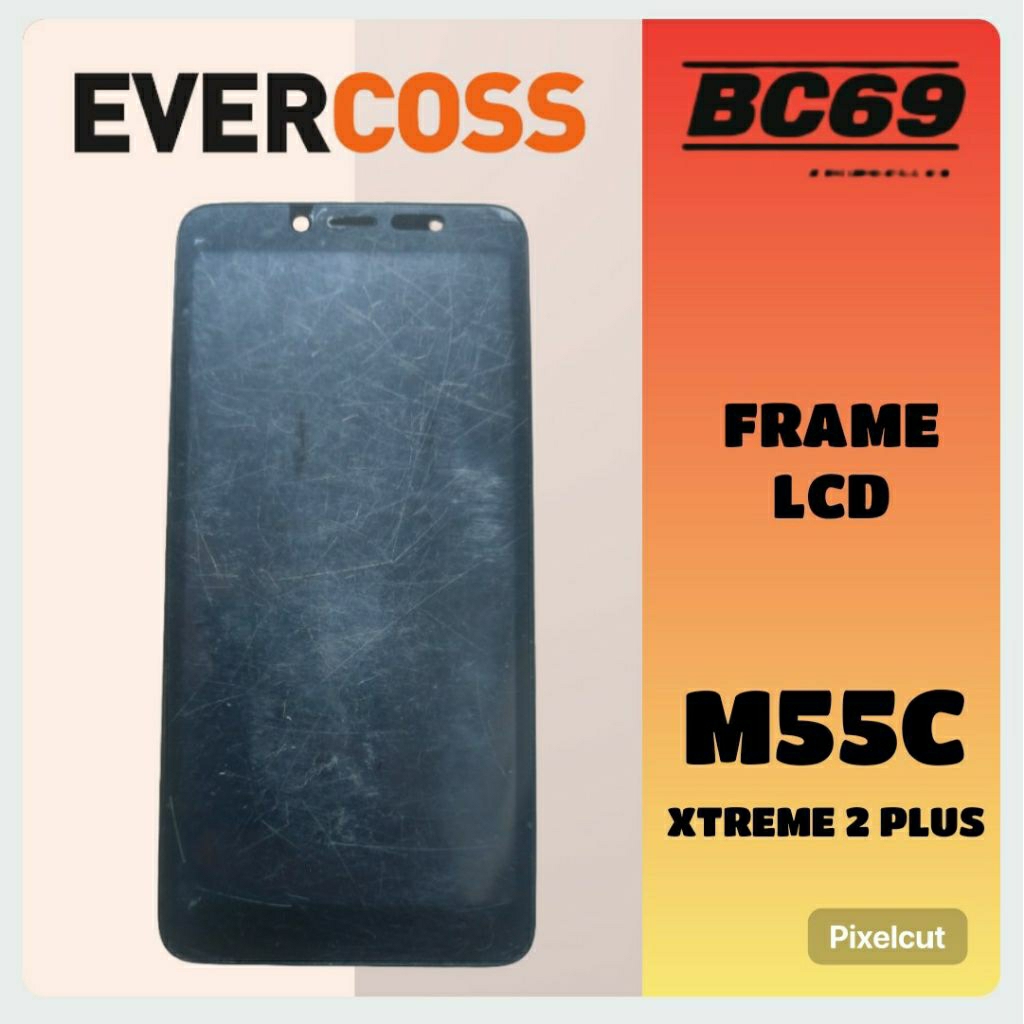 LCd Touchscreen Frame Evercoss Xtreme 2 Plus M55C