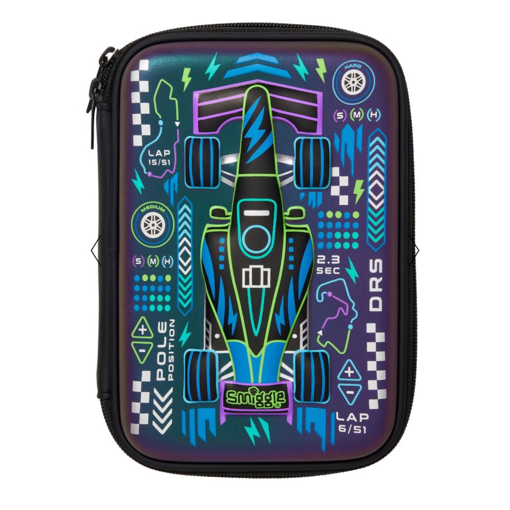 

SMIGGLE ACCELERATE PENSILCASE HARDCASE CAR - TEMPAT PENSIL SMIGGLE