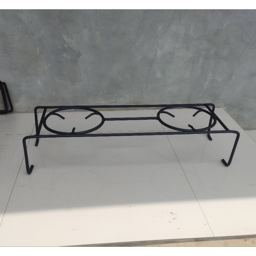 tungku kompor untuk rinnai silver 2tungku