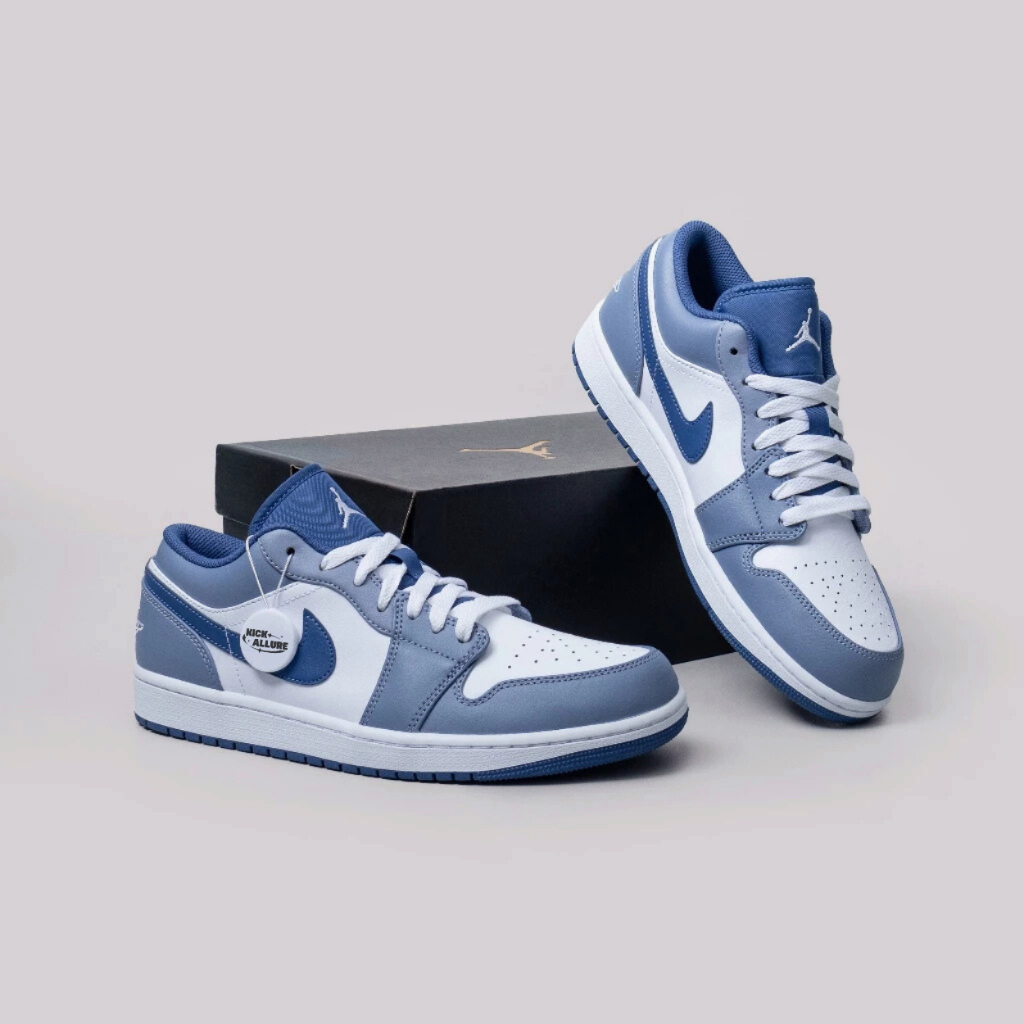 Air Jordan 1 Low Slate Blue Navy