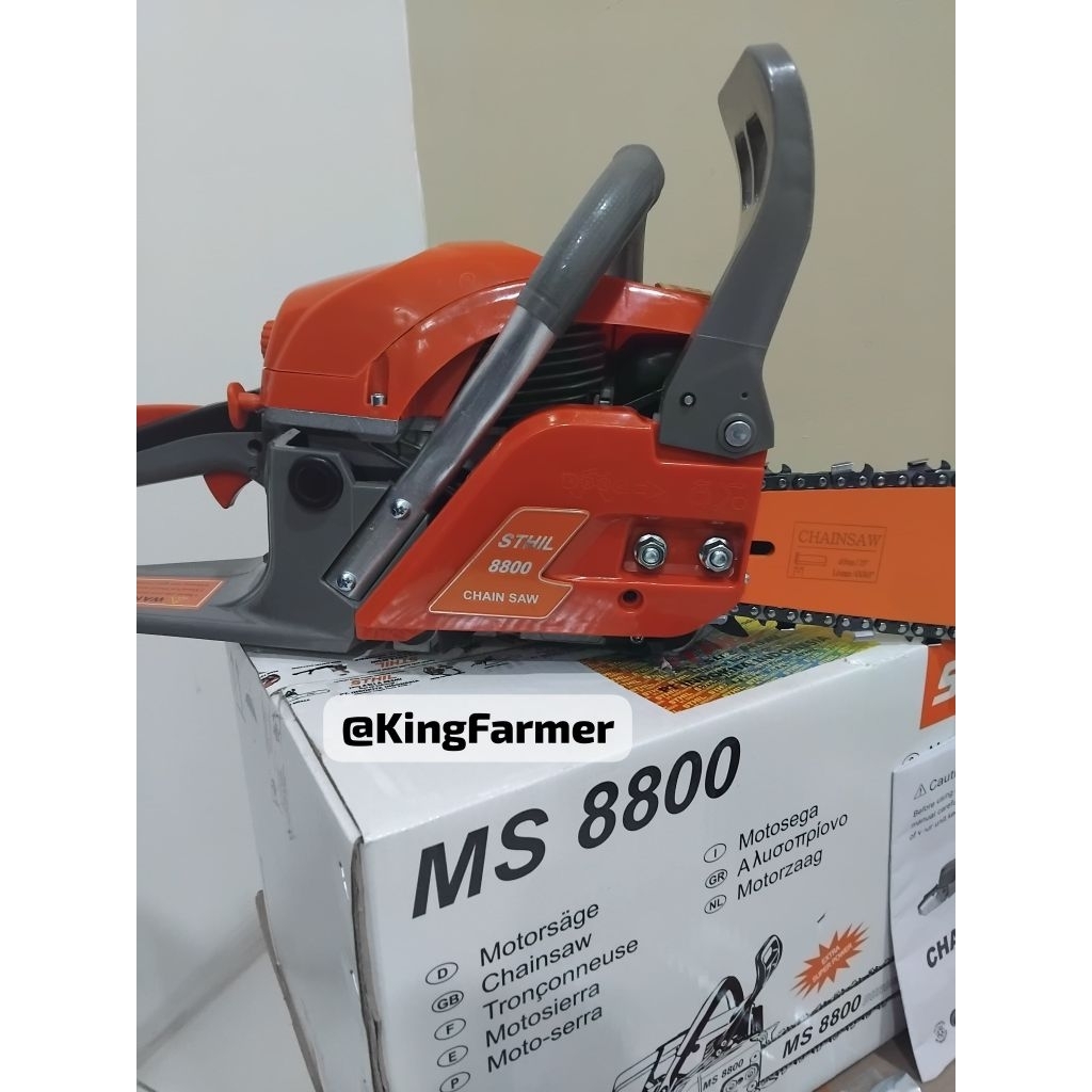 CHAINSAW 8800 STIHL BAR 25 INCH STIHL SUDAH SIAP PAKAI