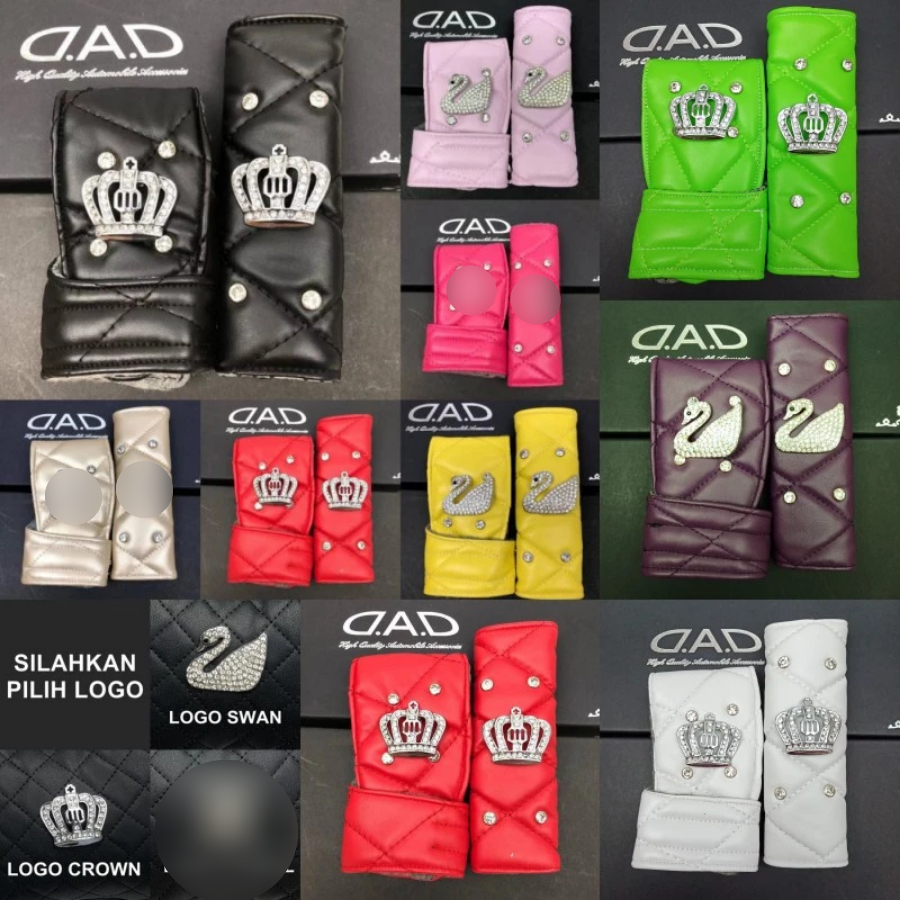 5 Color SARUNG GIGI GEAR HANDBRAKE Mobil DAD MAHKOTA CROWN CC SWAN ANGSA