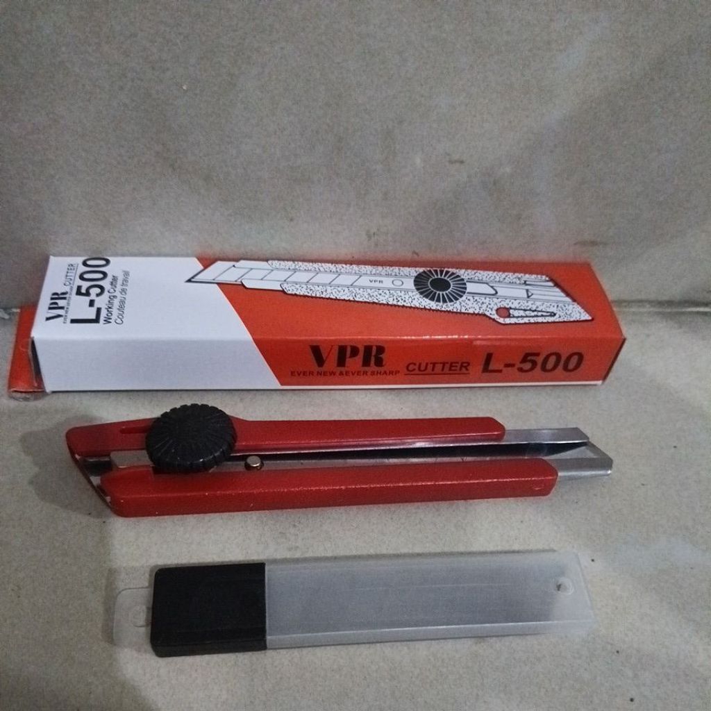 pisau kater vpr + bonus isi kater pisau kater L 500 VPR