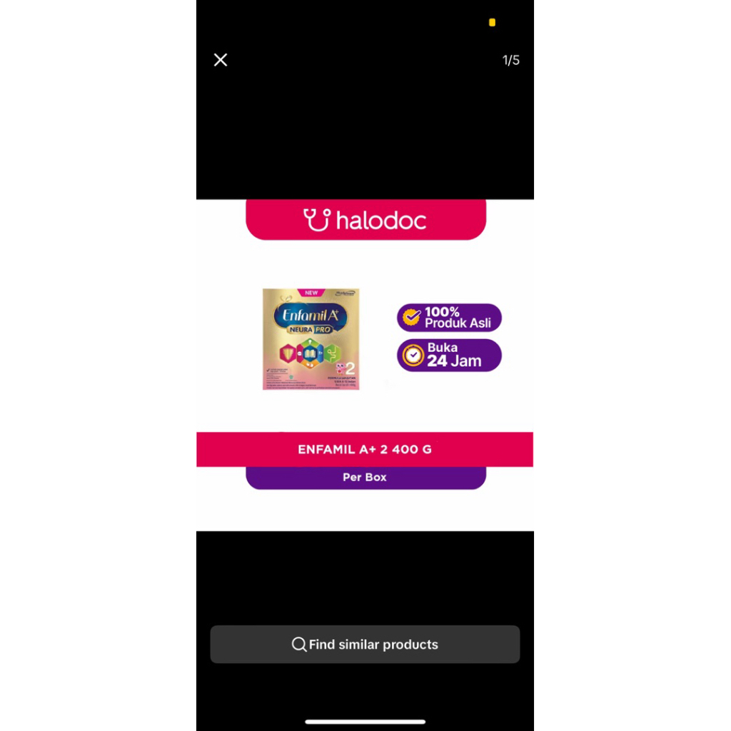 susu enfamil neura pro step 2, sufor bayi, susu bayi enfamil