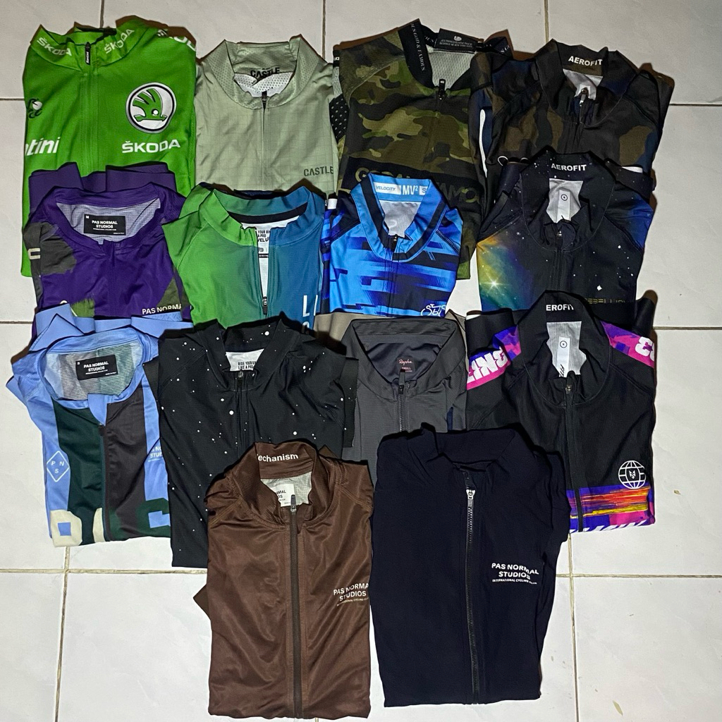 Part 1 Jersey Gowes Second Size S & M | Santini, Fitamin, Pas Normal Studio, Rapha, SUB, GOD AND FAM