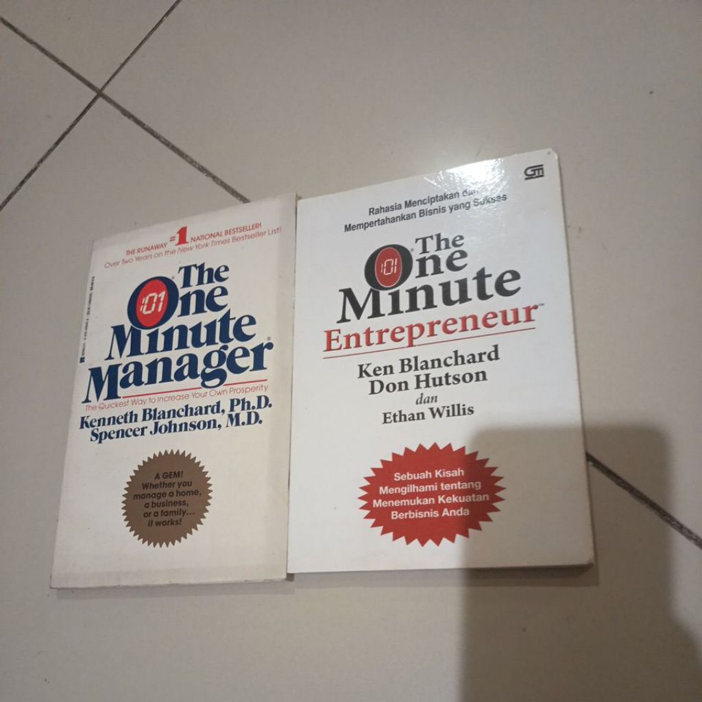 The One Minute Manager Kenneth Blanchard preloved original