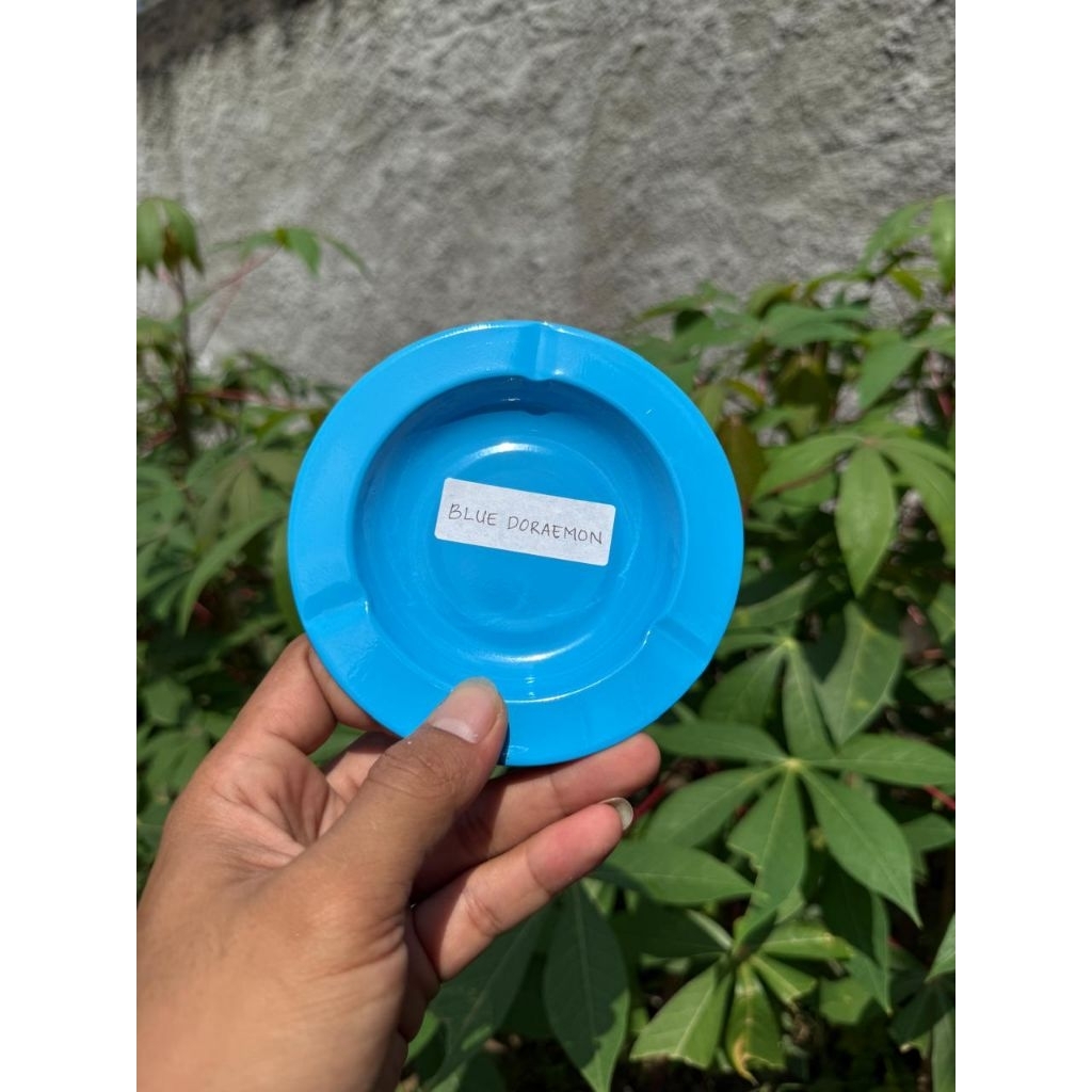 Cat Powder Coating Biru Doraemon