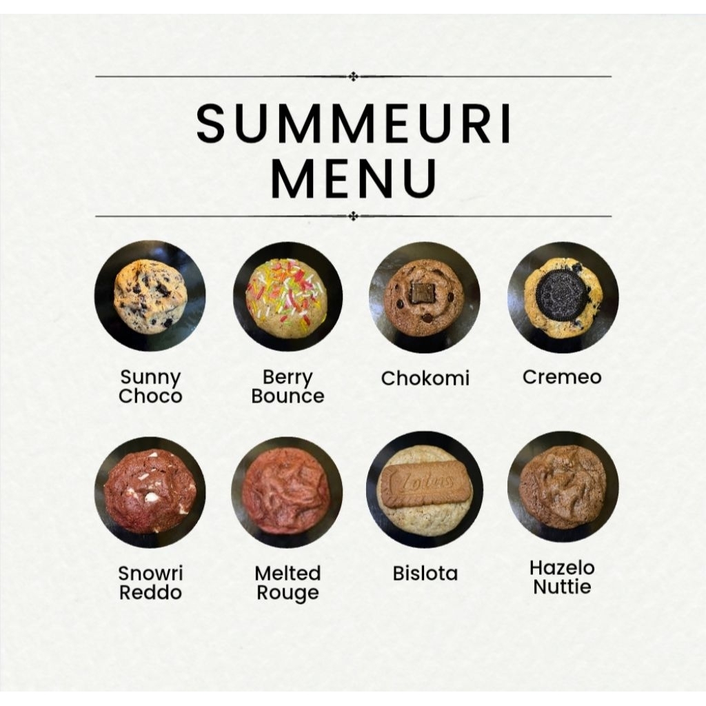 

Summeuri Soft Cookies 55gr | Premium Homemade, No Preservatives