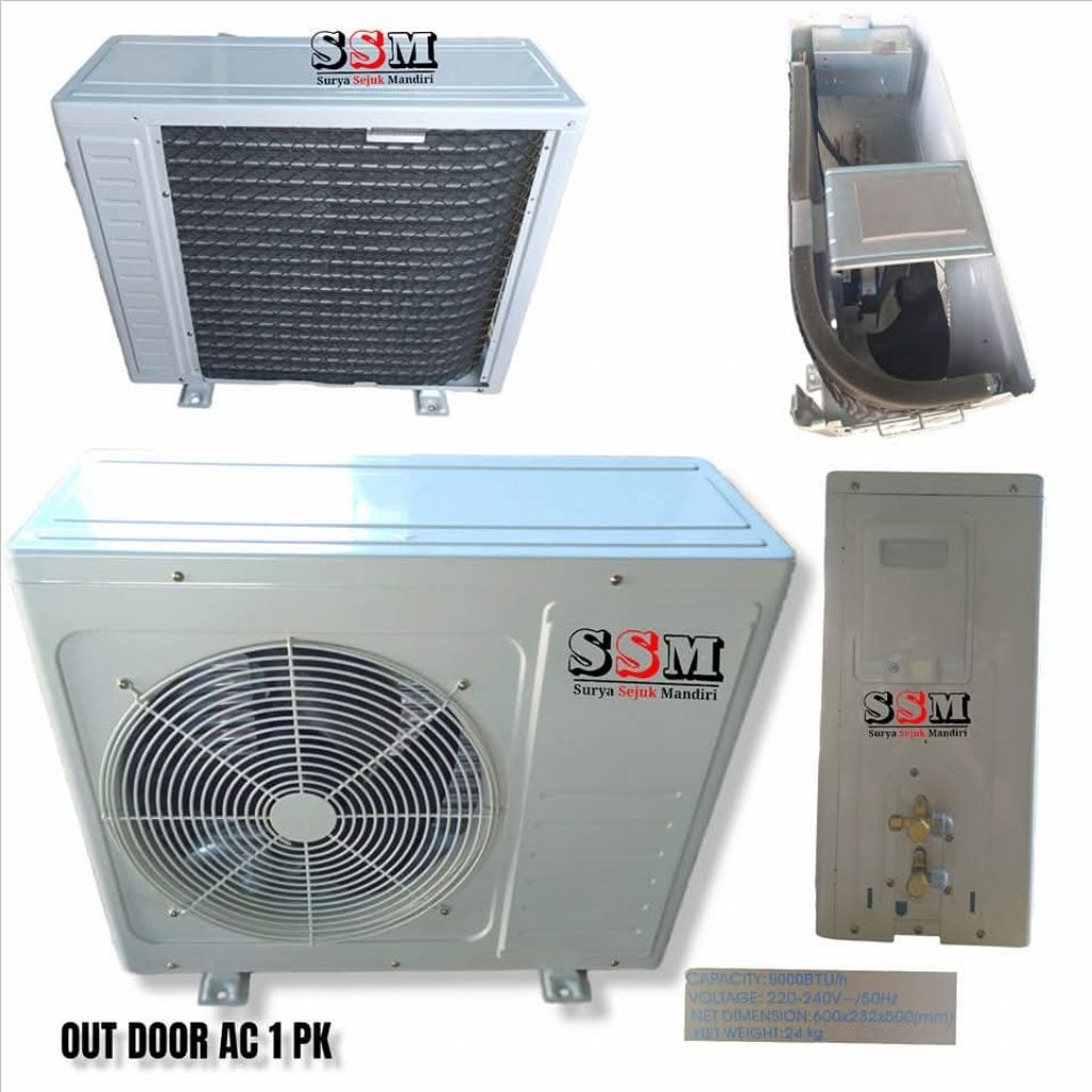 Body Outdoor Ac Tanpa Kompressor