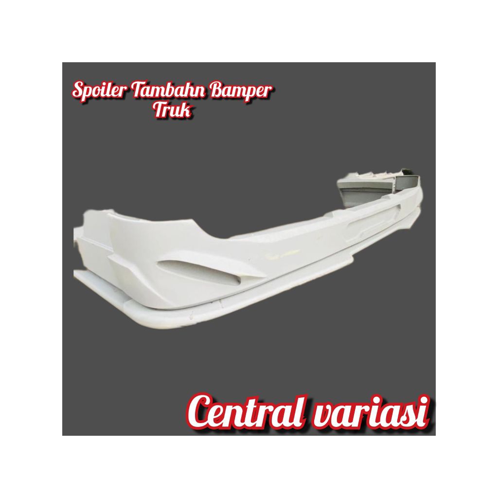 Spoiler Tambahan Bamper Truk Canter Dyna Dutro Elf Giga Ragasa umplung