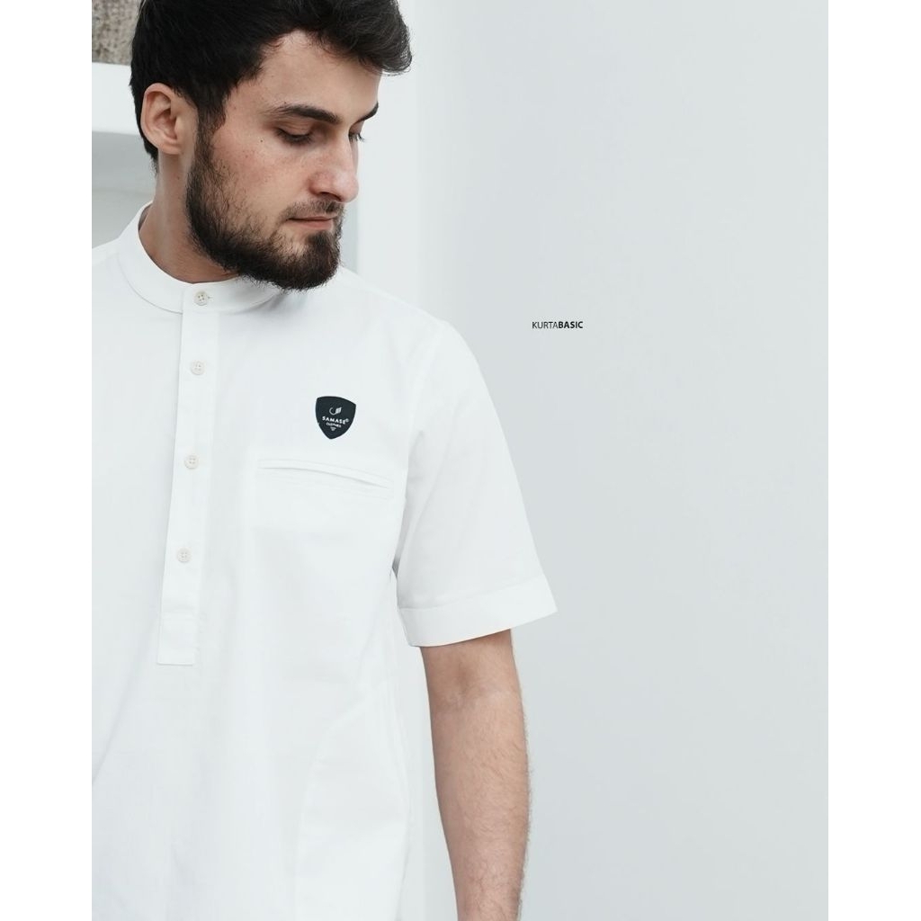 SAMASE KURTA S069 BIG SIZE 3XL White,Army